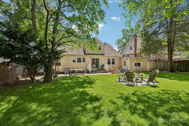 54 Morningside Rd, Colonia, NJ 07067 - rear view of property with a patio area and an outdoor structure