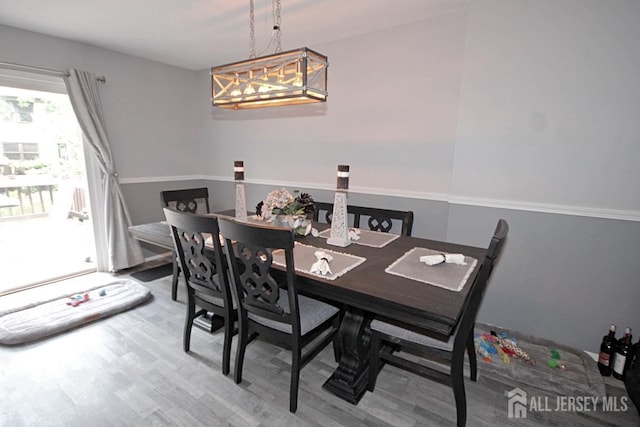 54 Highview Dr, Woodbridge Proper, NJ 07095 - dining room with wood finished floors
