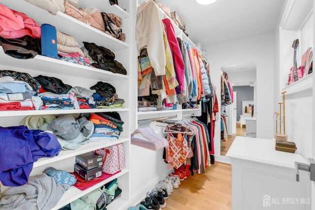40 Cambridge Rd, Edison, NJ 08817 - walk in closet with light wood finished floors