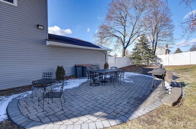 view of patio / terrace with grilling area