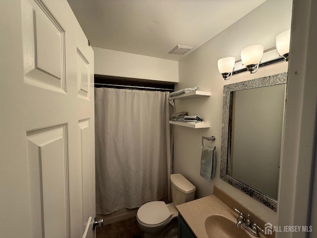 806 Darlington Dr, Old Bridge, NJ 08857 - full bathroom featuring vanity and toilet