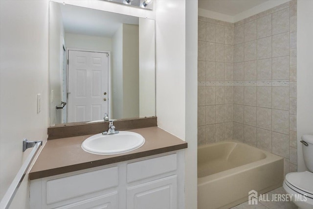 3 Rozalyn Ln, Old Bridge, NJ 08879 - bathroom with vanity and shower / bathtub combination