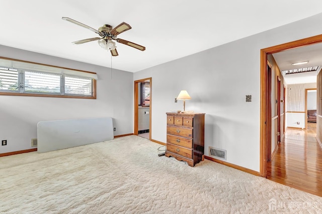 77 Manhattan Ave, Avenel, NJ 07001 - carpeted bedroom with baseboards and a ceiling fan