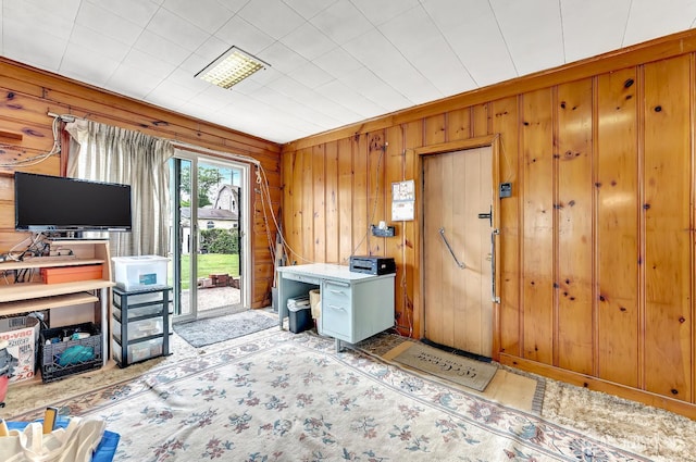 77 Manhattan Ave, Avenel, NJ 07001 - office space featuring wooden walls