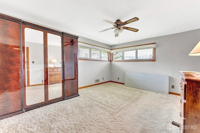 77 Manhattan Ave, Avenel, NJ 07001 - spare room featuring ceiling fan and carpet