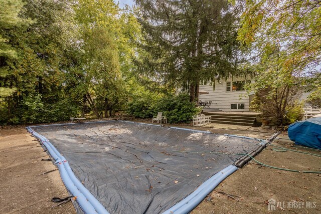 view of pool