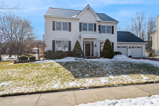 view of front of house featuring an attached garage