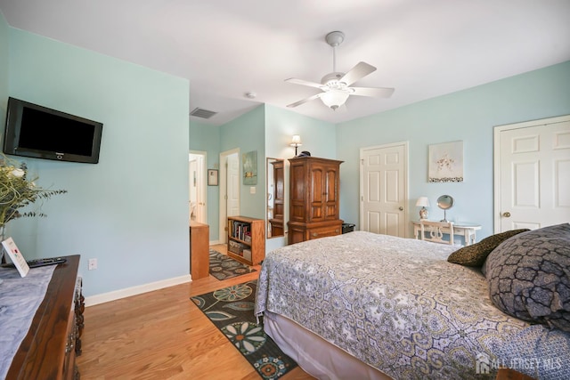 4 Holly Manor Ct, Helmetta, NJ 08828 - bedroom featuring wood finished floors and ceiling fan