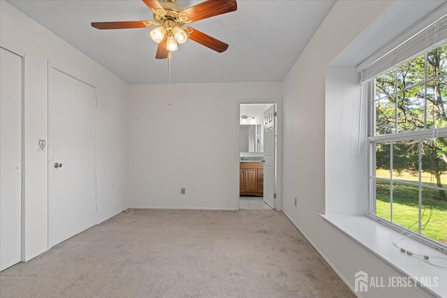 450 Saint Giles Ct, Franklin Twsp, NJ 08873 - carpeted spare room featuring a ceiling fan