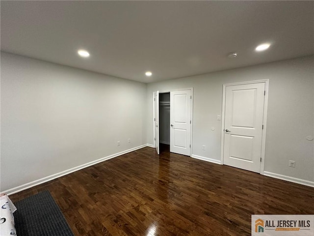 3205 Hana Rd, Edison, NJ 08817 - unfurnished bedroom featuring wood finished floors and recessed lighting