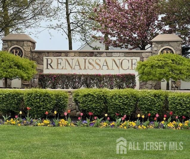 263 Valencia Dr, Monroe, NJ 08831 - community sign featuring a yard