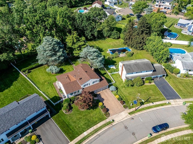 64 Annette Dr, Edison, NJ 08820 - aerial view of property and surrounding area with nearby suburban area