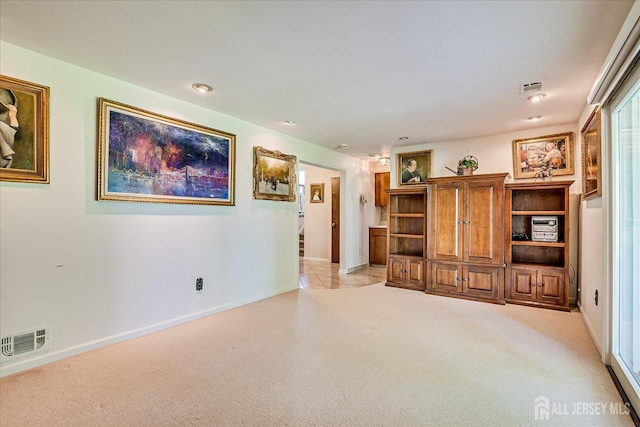 64 Annette Dr, Edison, NJ 08820 - living room with light carpet and recessed lighting