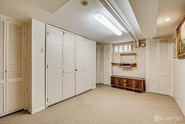 64 Annette Dr, Edison, NJ 08820 - basement with carpet floors