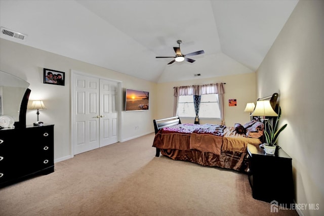 2 Eddie Ct, South Brunswick, NJ 08810 - bedroom featuring carpet flooring, lofted ceiling, baseboards, and ceiling fan