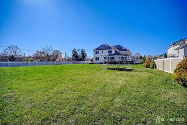 2 Eddie Ct, South Brunswick, NJ 08810 - view of yard with a wooden deck