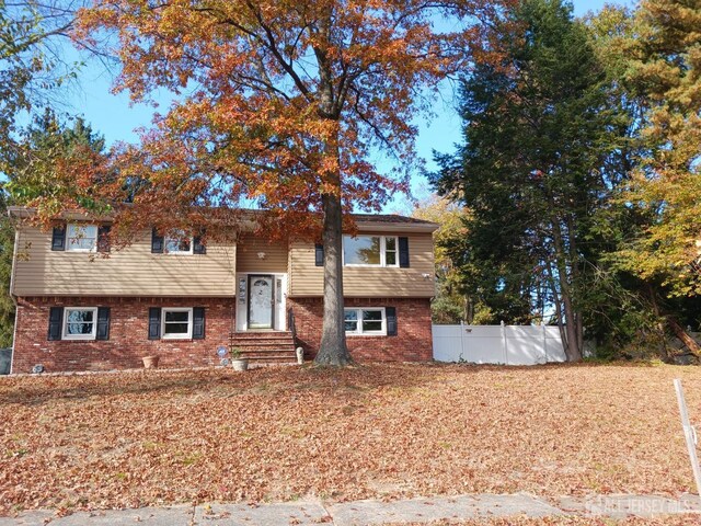 view of bi-level home