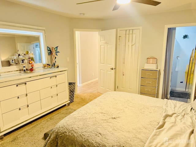 45 Marina View Dr, Sewaren, NJ 07077 - bedroom featuring ceiling fan