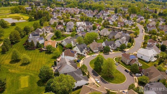 16 Baltusrol Ct, Monroe, NJ 08831 - aerial perspective of suburban area featuring a large body of water