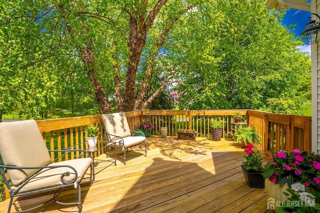 16 Baltusrol Ct, Monroe, NJ 08831 - view of wooden deck