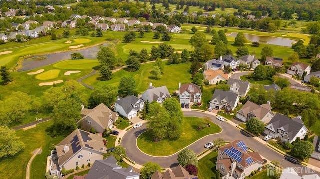 16 Baltusrol Ct, Monroe, NJ 08831 - aerial view of residential area featuring a nearby body of water and a golf course
