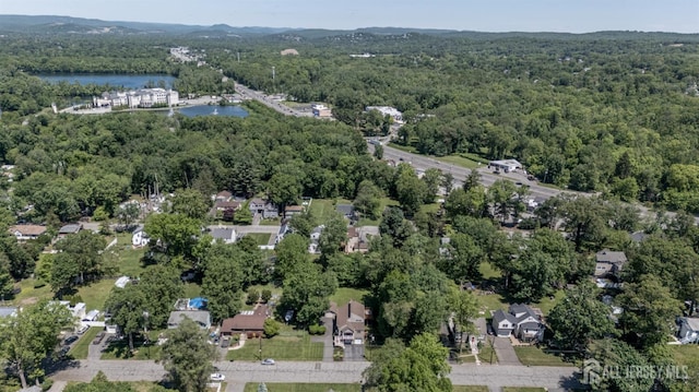 22 Roosevelt St, Pequannock, NJ 07440 - view of property location with a heavily wooded area and a large body of water