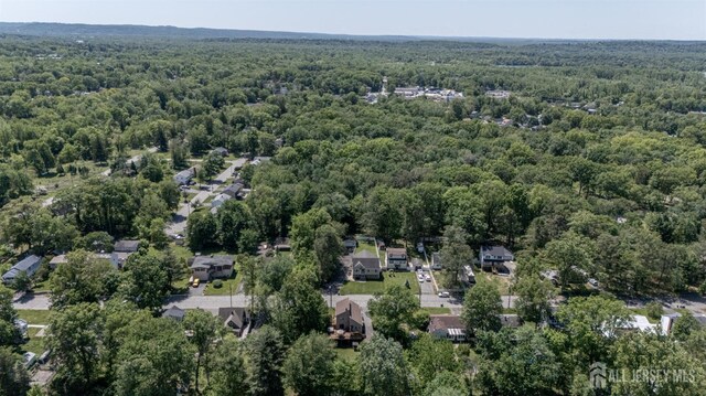 22 Roosevelt St, Pequannock, NJ 07440 - aerial overview of property's location featuring a forest