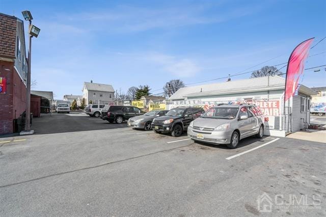 view of car parking