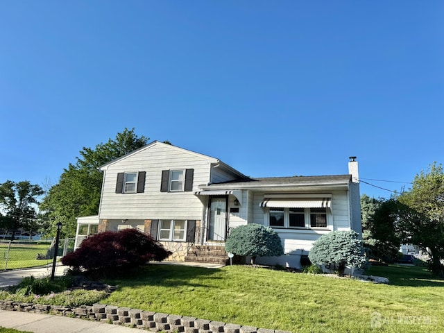 1 Oak St, South River, NJ 08882 - split level home with a chimney