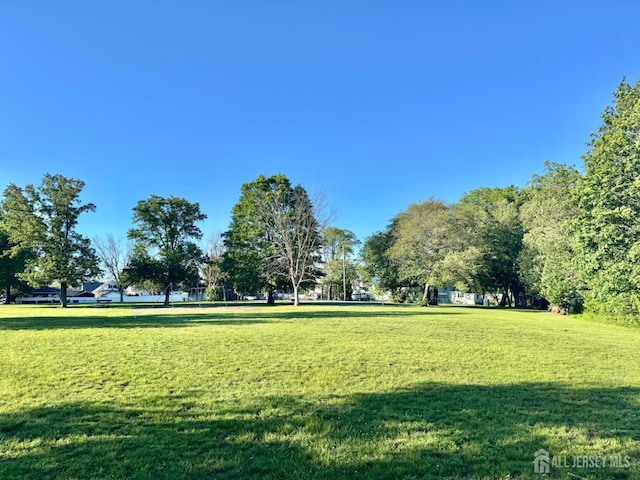 surrounding community with a lawn