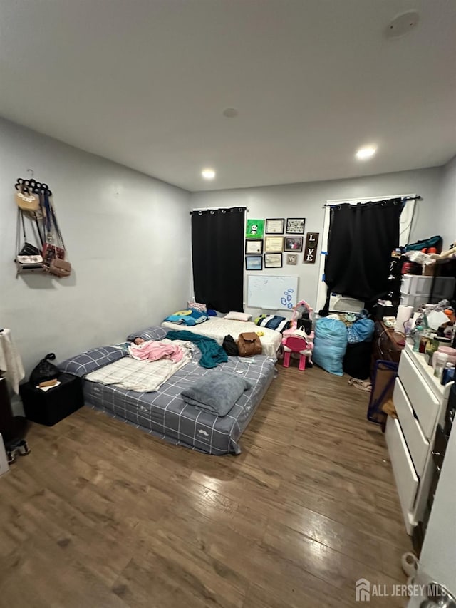 262 Hale St, New Brunswick, NJ 08901 - bedroom featuring recessed lighting and wood finished floors