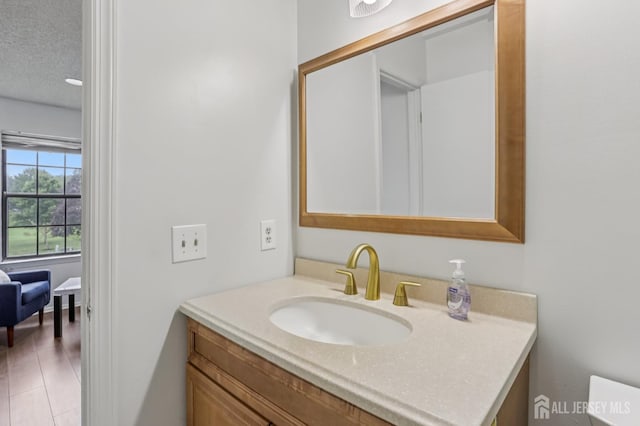 91 Pear Tree Ln, Franklin, NJ 08823 - half bathroom with vanity and toilet