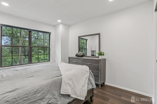 91 Pear Tree Ln, Franklin, NJ 08823 - bedroom featuring dark wood-type flooring and recessed lighting