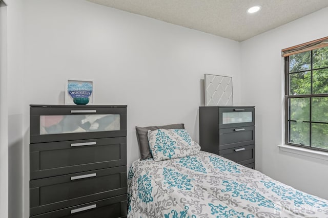 91 Pear Tree Ln, Franklin, NJ 08823 - bedroom with a textured ceiling and recessed lighting