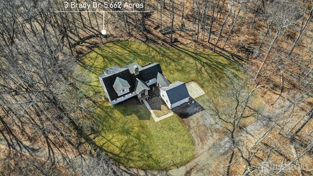 aerial overview of property's location