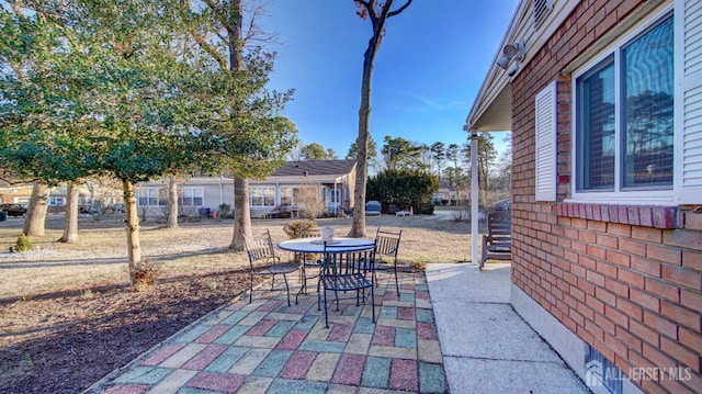 3 Cypress St Unit C, Toms River, NJ 08757 - view of patio with outdoor dining area and stairs