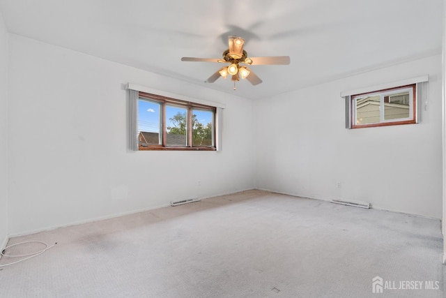 107 Athens Ave, Old Bridge, NJ 08879 - carpeted empty room featuring a ceiling fan