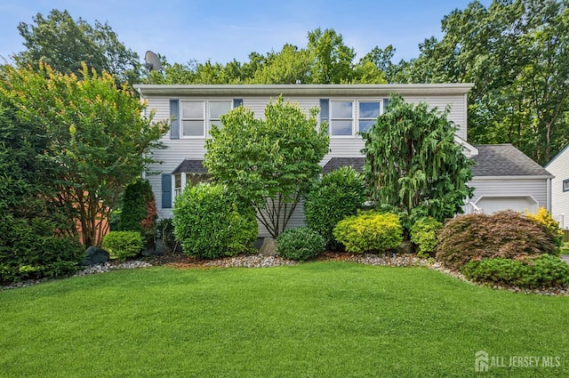 13 Spyros Dr, Old Bridge, NJ 08879 - view of front of house with a front yard