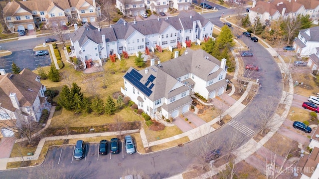 birds eye view of property featuring a residential view