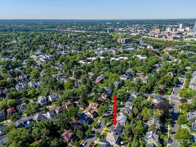 227 Lawrence Ave, Highland Park, NJ 08904 - aerial view of property and surrounding area