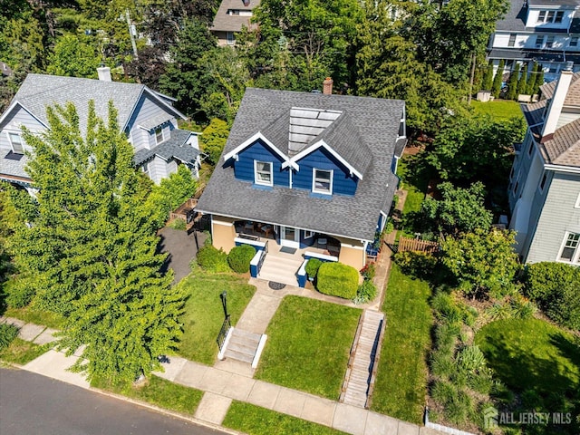 227 Lawrence Ave, Highland Park, NJ 08904 - aerial view of property and surrounding area