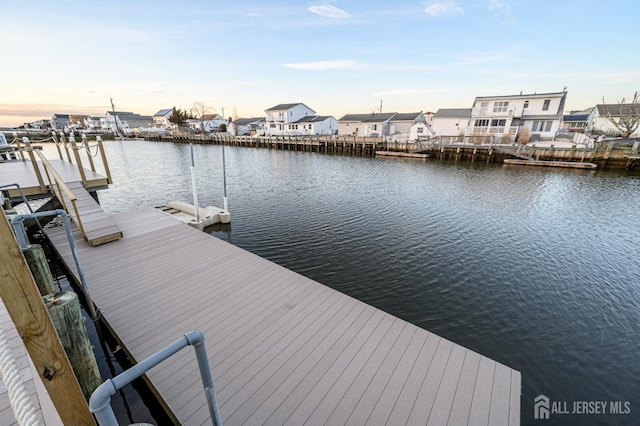 111 E Shrewsbury Dr E, Little Egg Harbor, NJ 08087 - dock area with a water view and a residential view