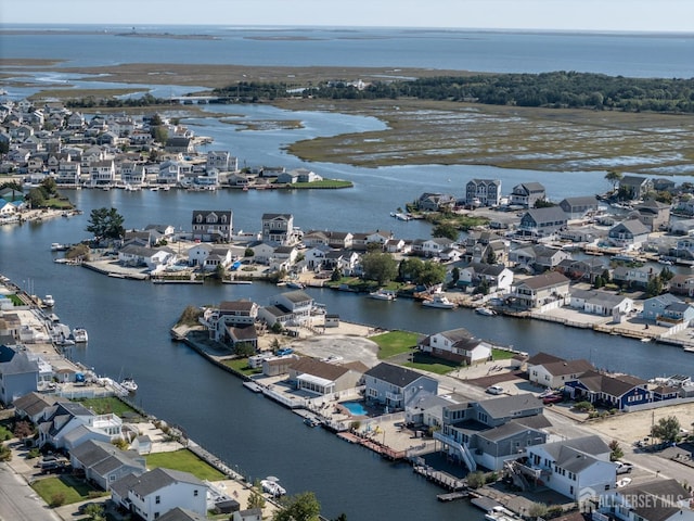 111 E Shrewsbury Dr E, Little Egg Harbor, NJ 08087 - aerial view of residential area with a nearby body of water