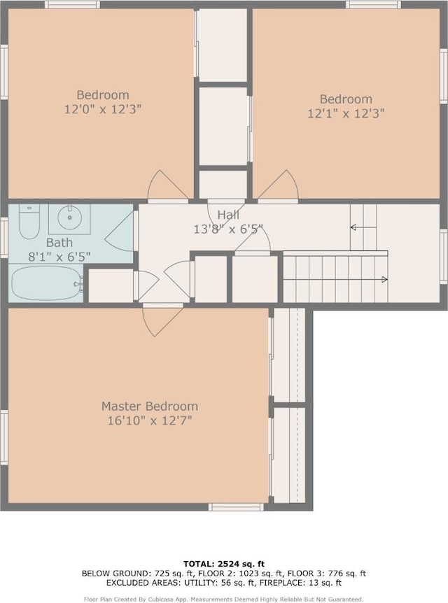 286 Easton Ave, New Brunswick, NJ 08901 - room layout