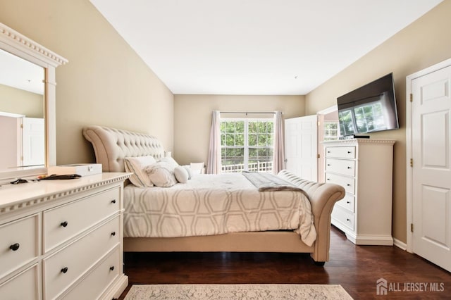 179 Sunshine Dr, Piscataway, NJ 08854 - bedroom featuring dark wood-style flooring