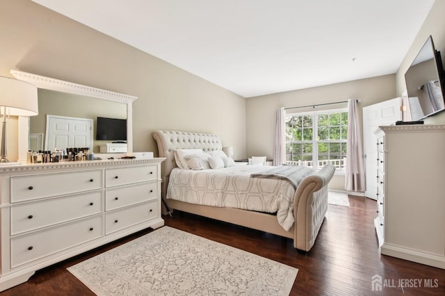 179 Sunshine Dr, Piscataway, NJ 08854 - bedroom with dark wood-style flooring