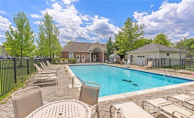 179 Sunshine Dr, Piscataway, NJ 08854 - community pool with a patio area
