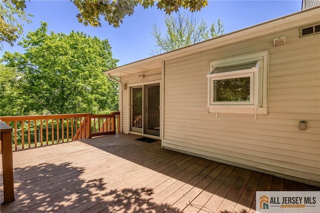 3 Revock Rd, East Brunswick, NJ 08816 - view of wooden deck