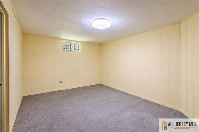 3 Revock Rd, East Brunswick, NJ 08816 - carpeted empty room featuring wood walls