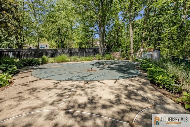 3 Revock Rd, East Brunswick, NJ 08816 - view of pool with view of wooded area